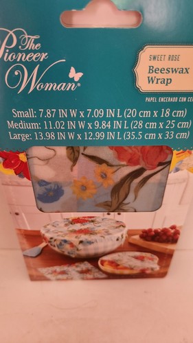 Brandneu Pioneer Frau süße Rose Bienenwachstuch 3er Pack! - Bild 3 von 5