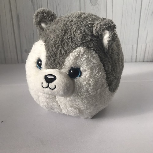 Kellytoy Chubby Dog Husky Fury Plush 