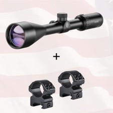 Hawke 14130 Vantage 3-9x50mm 30/30 Duplex Reticle SFP Riflescope w/ Ring Mounts