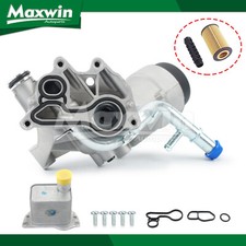 Oil Cooler Filter For 11-21 Buick Encore Chevrolet Sonic Cruze Limited Trax 1.4L