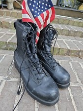 Belleville Insulated VIBRAM Tactical Black Leather Combat Boot Size 13