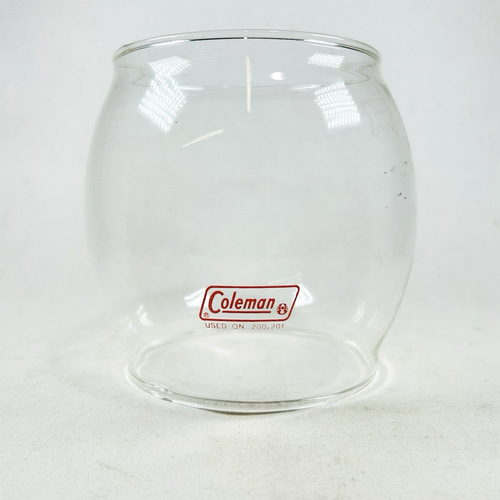 Neu US Coleman 200A Red Letter Lantern Globe 1979-1983 Pyrex 242 200 202 243 201