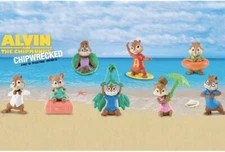 2011 ALVIN AND THE CHIPMUNKS CHIPWRECKED MCDONALDS HAPPY MEAL TOYS - U - PICK