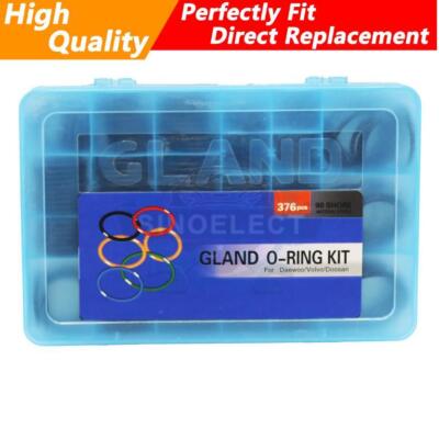 376PCS O Ring Box Gaskets Seal Kit For Volvo EC210 EC360 Doosan Daewoo Excavator