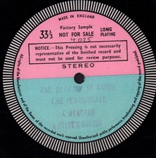 Eric Rogers Chorale and Orchestra Percussive Twenties LP vinyl UK factory sample