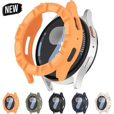 Soft TPU Hollow Case for Samsung Galaxy Watch 7 44mm 40mm Half Protective Bumper
