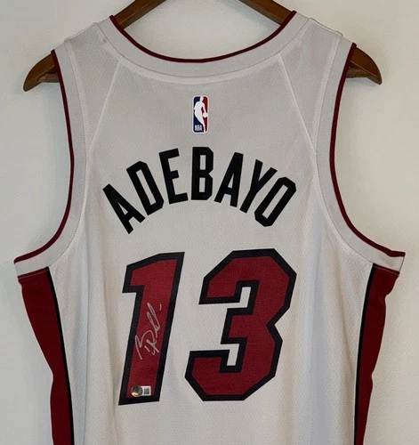 Bam Adebayo (83 Point Game) Signed Miami Heat Nike NBA Auto Authentic Jersey BAS