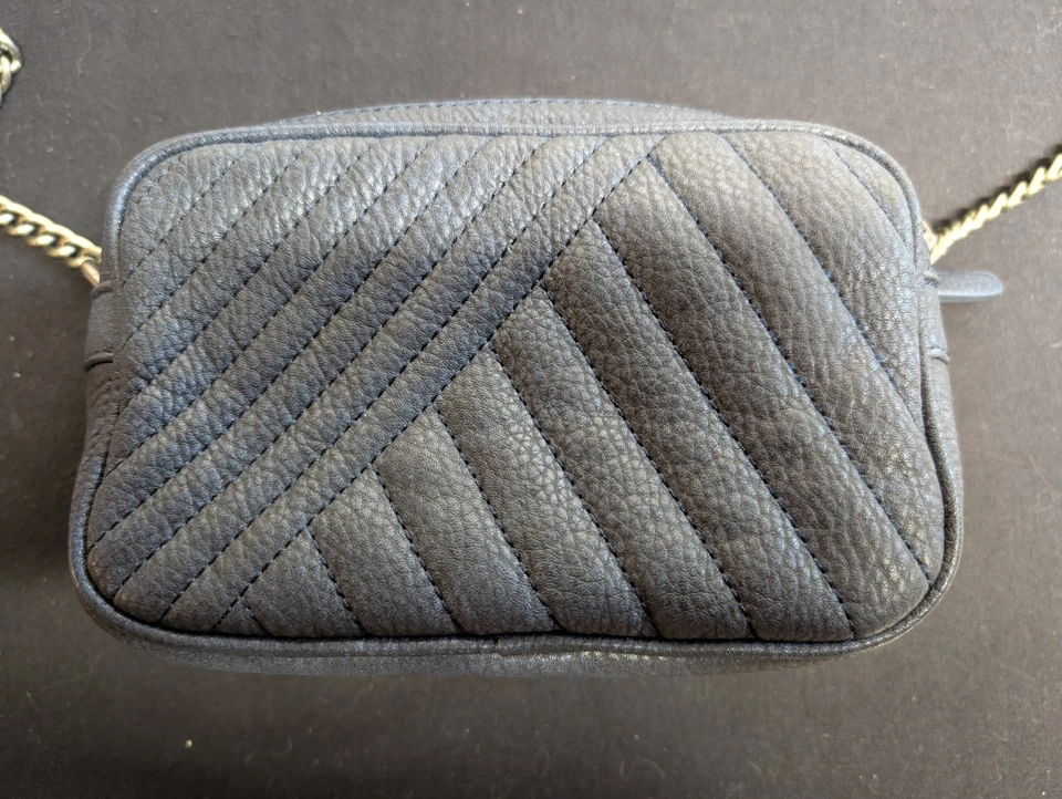 Urban выражения лоскутное одеяло серебряная цепочка через плечо веганский сумочки синий VG - Изображение 3 из 4