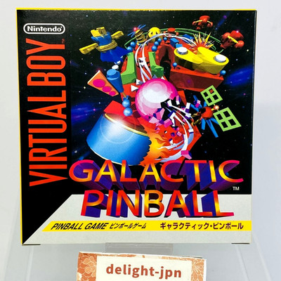 GALACTIC PINBALL Nintendo Virtual Boy UNGEÖFFNET JAPAN IMPORT JAPANESE OFFICIAL