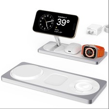 3 in 1 Charging Station, Magnetic Wireless Charger Station for Apple Devices