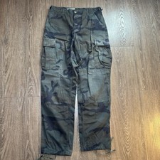 US Military BDU Cargo Pants Woodland Camo Mens Small Regular 30x31 Army Tactical