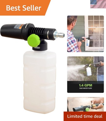 #ad Universal Pressure Washer Soap Applicator – 10m Hose amp; Quick Connect Design $58.99