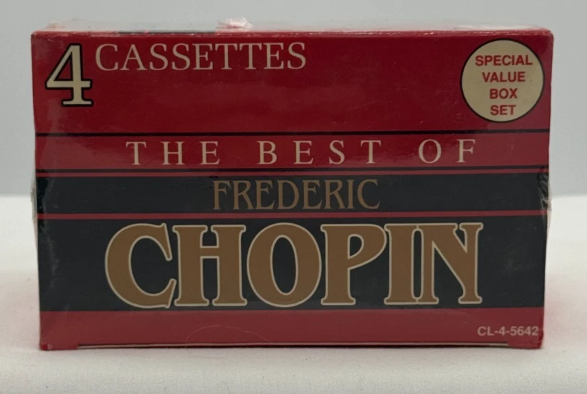 The Best of Frederic Chopin 4 Cassette Set - NEW In Packaging!! - Image 2 of 3