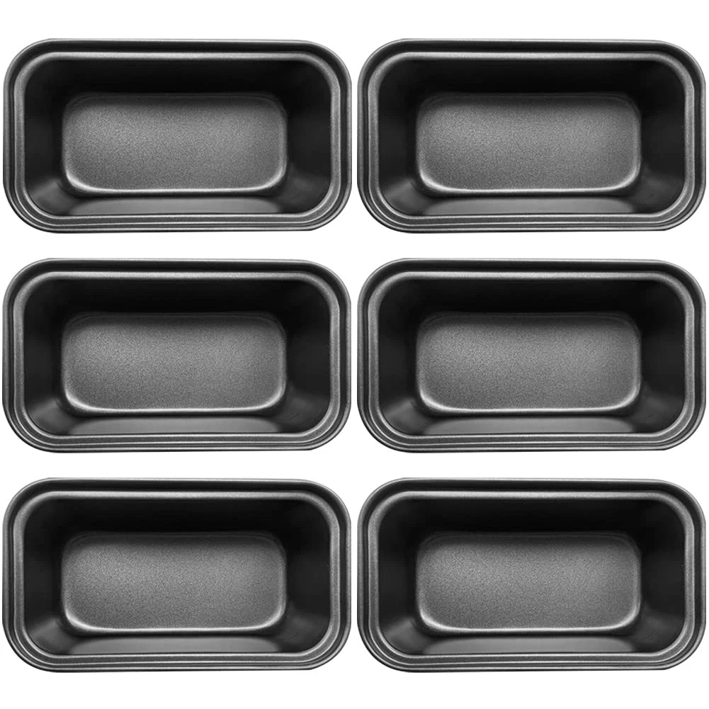 Zddaoole 6 PCS Nonstick Carbon Steel Baking Bread