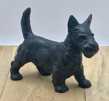 Scottish Terrier Doorstop Bookend 5 Inch Figure 1940&rsquo;s Solid Cast Iron