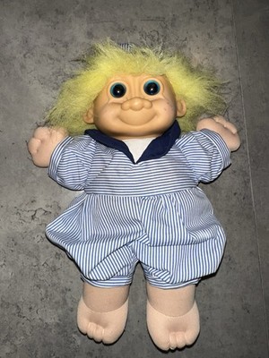 Vintage Russ Berrie Troll Kidz Skippy the Sailor Matrose Troll Puppe 90er Jahre