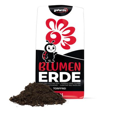 GALAMIO  Blumenerde torffrei - 40L - gebrauchsfertig mit Dünger