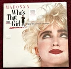 MADONNA  WHO'S THAT GIRL RECORD SEALED VINYL COMMOTION PROMO HYPE ALBUM MINT LP