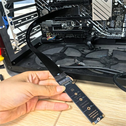 Dual Protokoll M.2 NVME/SATA SSD Verlängerungskabel - Afbeelding 7 van 9