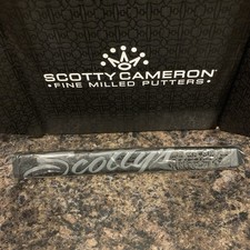 Scotty Cameron Custom Shop Putter Grip Large Black Grey Gray Paddle Style New