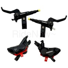 Shimano DEORE BR-M6120 BL-M6100 4Piston F R 1000 1700mm MTB Disc Brake Set J-Kit