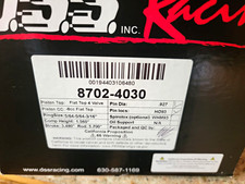 Dss Piston Kit 8702-4030 4.030 Bore -8cc Flat Top 4v For Chevy 350 Sbc Dss Piston Kit 8702-4030 4.030 Bore -8cc Flat Top 4v For Chevy 350 Sbc