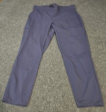 Columbia Womens XL Purple Outdoor Hiking Mid Rise Utility Pants Stretch