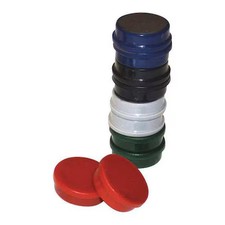 Mastervision Im140909 Mastervision Round Magnets, Strong For Whiteboards,