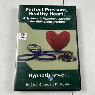 #ad Perfect Pressure Healthy Heart CD 2012 2 CD Set Carol Ginandes Hypnosis Stress $9.99