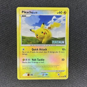 basic pikachu card 60 hp value holographic Pikachu 60hp