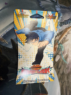 My Hero Academia ''Heroes Clash'' 10-Card Sealed Booster Pack Lot of 3
