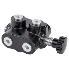 Delavan Fluid Power Sv-2Pos-6W Hydraulic Selector Valve, 20 Gpm, Lever