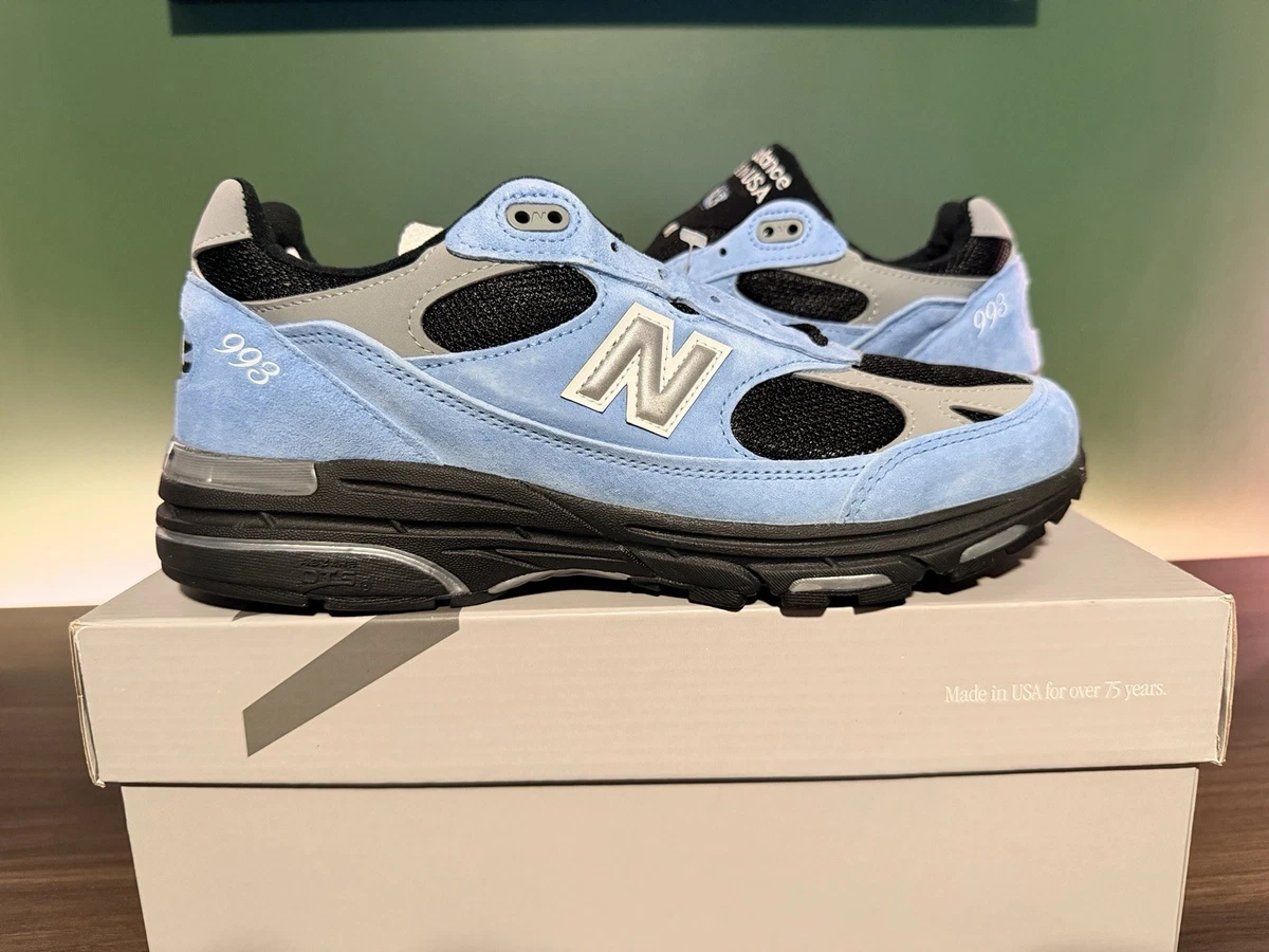 Preços baixos em New Balance 993 Made in USA Black Blue | eBay