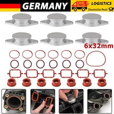Drallklappen + Dichtung St�tzringe Ansaugbr�cke 32mm For BMW E46 E90 E39 E60 M57