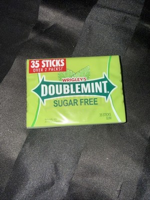 3x Packs Wrigley's Doublemint Chewing Gum | 35 Sticks Per Pack | Sugar Free