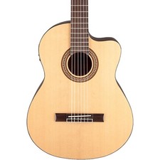 Jasmine JC25CE Cutaway Classical AcousticElectric Guitar Natural