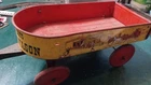 Vintage  Ohio Art Frontier Days Prairie Coaster Wagon Western Cowboy Toy