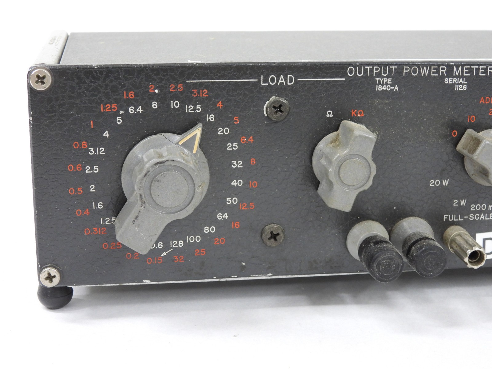 General Radio GenRad 1840-A Vintage Power Output Meter (appears original)