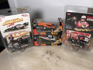 XRARE 4 1:64 John Force ACTION NHRA DieCast Funny Car Lot w/ BRUTE ELVIS DOTY