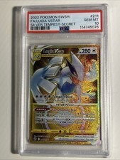 Pokemon Lugia VSTAR Silver Tempest Secret Rare 211/195 PSA 10