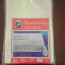 Europa Collection Gloria Tablecloth Champagne Color 60 Cotton 40 Polyester 52x