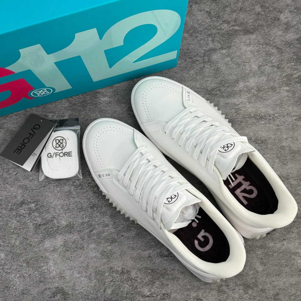 G/Fore Fore G4 G.112 Men's Golf Shoe Sneaker SNOW/WHITE US 10 11 12 - Image 4 of 4