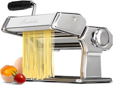 Maquina para hacer pasta 150 Maquina manual para hacer pasta con rodillo y corta