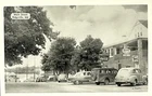 Main Street Ridgeville Maryland Coca-Cola Signs Vintage 1940s Postcard