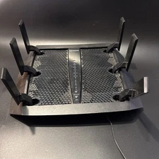 Netgear Nighthawk X6 R8000 AC3200 Tri-Band WiFi Router w Power Supply Bundle OEM