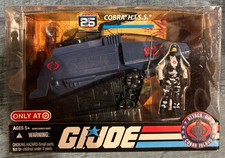 GI Joe 25th Anniversary COBRA HISS Tank W  Driver  TARGET new