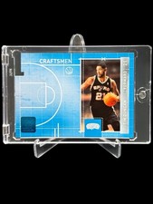 2010/11 Donruss TIM DUNCAN /49 SAPPHIRE CRAFTSMEN DIE CUT SSP INSERT🔥RARE🔥