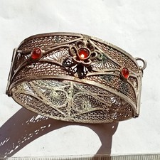 Ancient Roman Bracelet bronze silvered Artifact Authentic Museum Quality Amazing