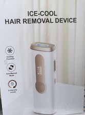 Ice-cool IPL Hair Removal Device White Gold Cooling Auto/Manual 9 Levels