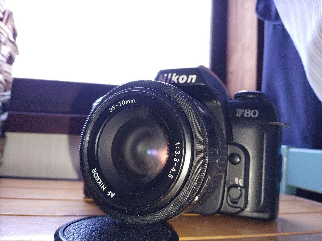 Nikon F80S 一眼レフカメラ AF Nikkor 35-70mm 完動品 Nikon F80S Film Camera with AF Nikkor 35-70mm Lens Near Mint